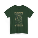 Combat Veteran T-Shirt - Forest Green