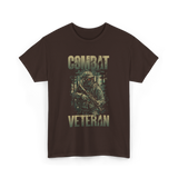 Combat Veteran T-Shirt - Dark Chocolate