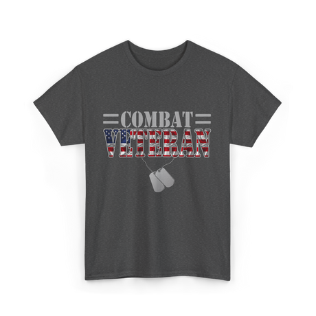 Combat Veteran T-Shirt - Dark Heather