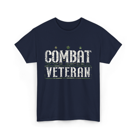 Combat Veteran T-Shirt - Navy