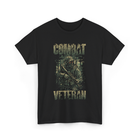 Combat Veteran T-Shirt - Black