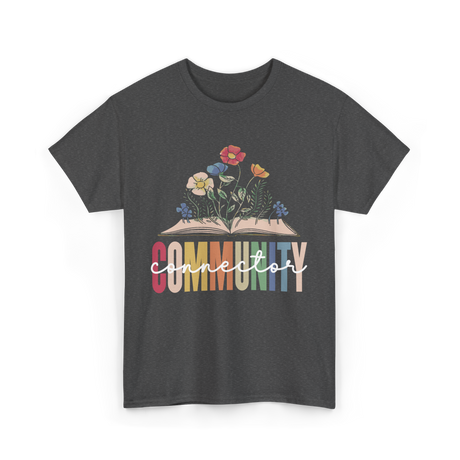 Community Connector Education Connection T-Shirt - Dark Heather