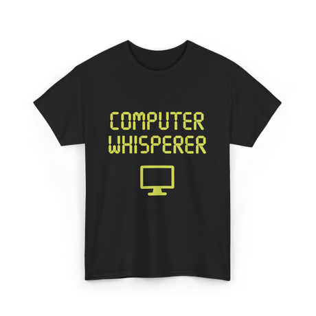 Computer Whisperer IT T-Shirt - Black