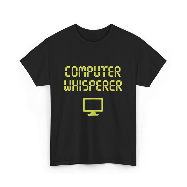 Computer Whisperer IT T-Shirt - Black