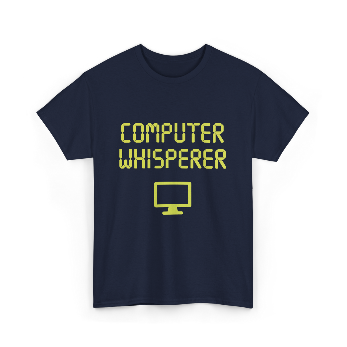 Computer Whisperer IT T-Shirt - Navy