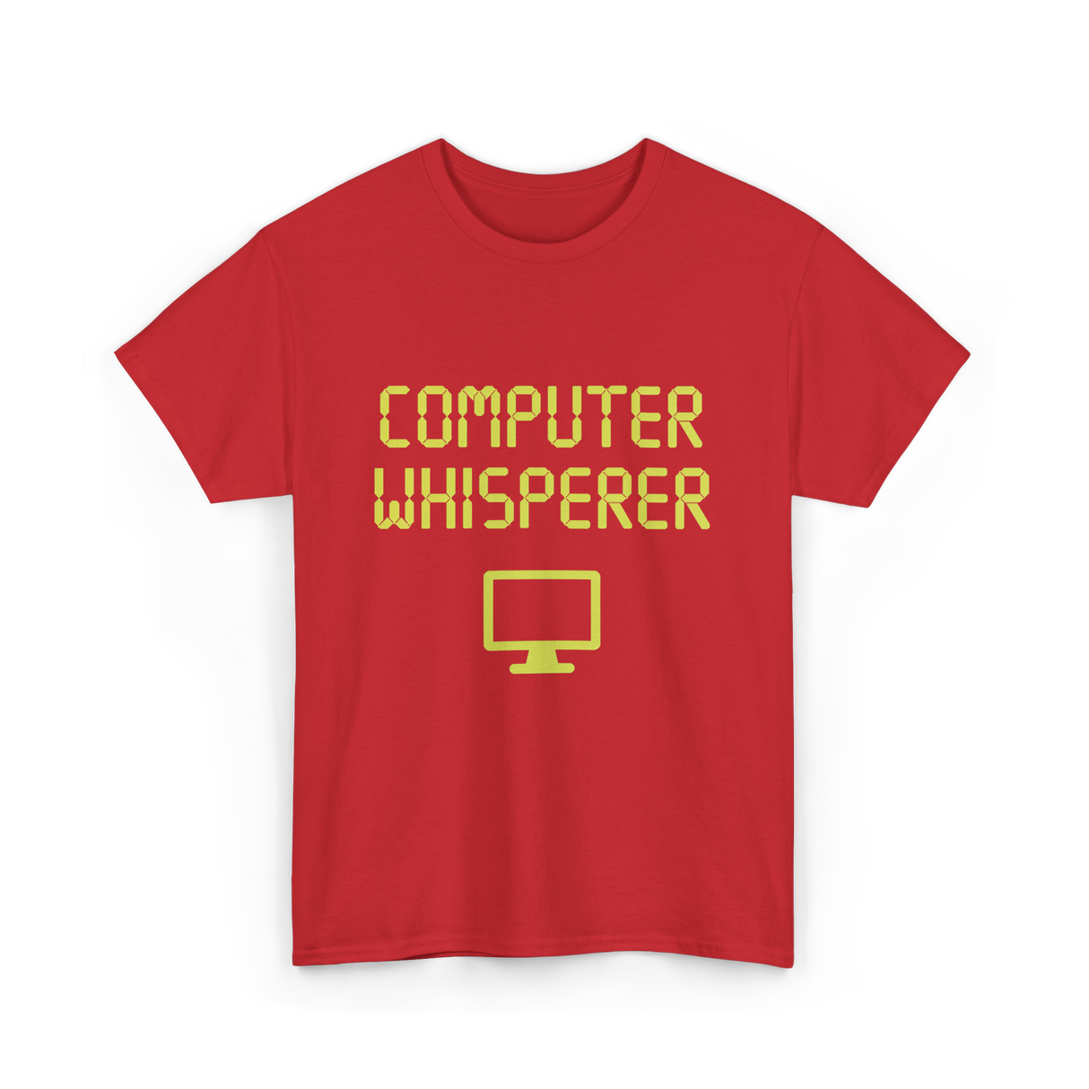 Computer Whisperer IT T-Shirt - Red