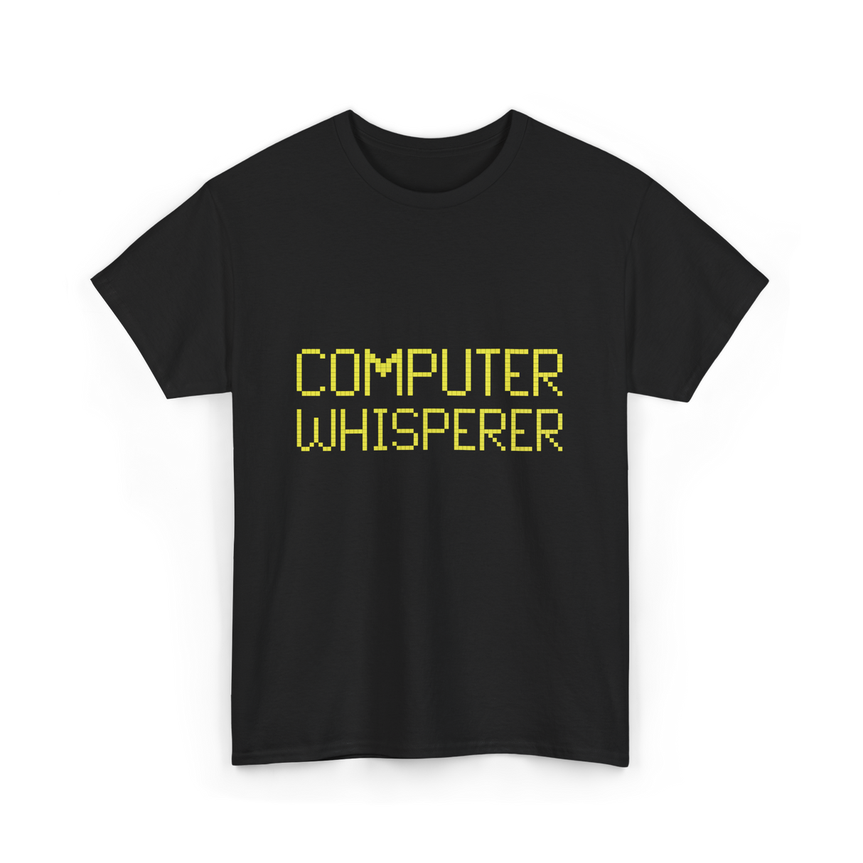 Computer Whisperer IT Technician T-Shirt - Black