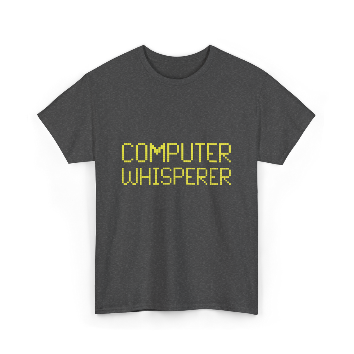 Computer Whisperer IT Technician T-Shirt - Dark Heather