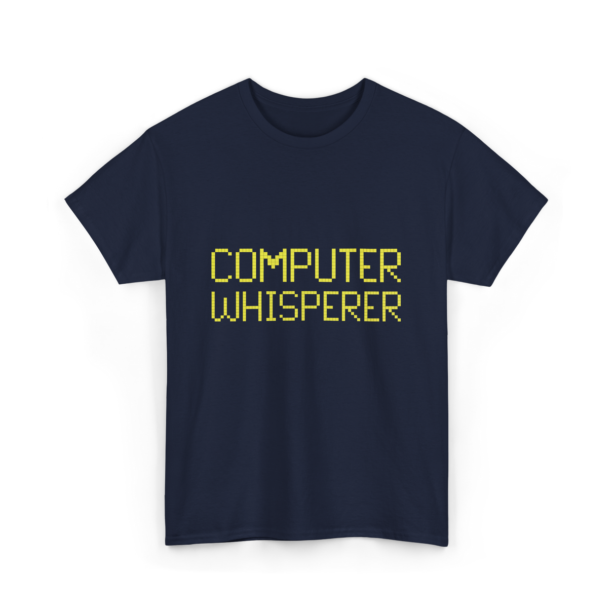 Computer Whisperer IT Technician T-Shirt - Navy