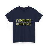 Computer Whisperer IT Technician T-Shirt - Navy