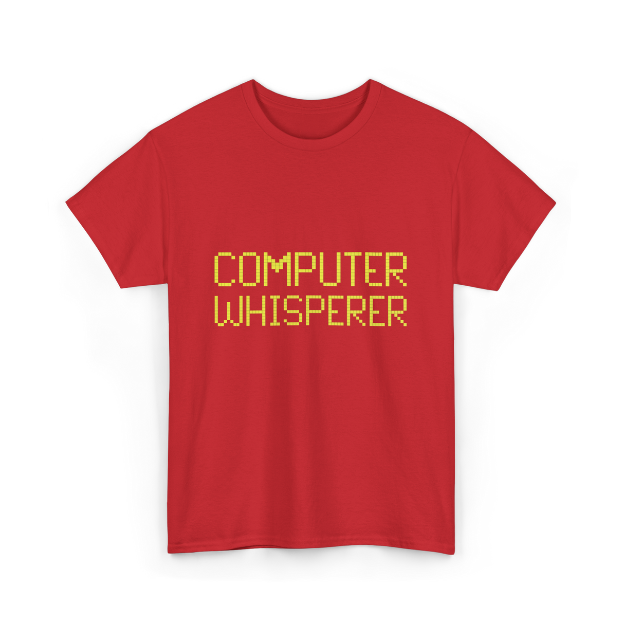 Computer Whisperer IT Technician T-Shirt - Red