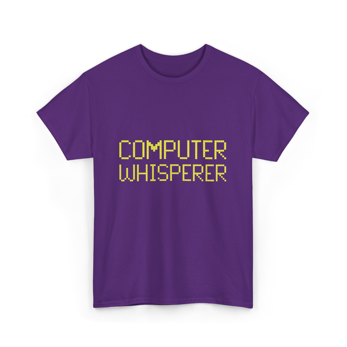 Computer Whisperer IT Technician T-Shirt - Purple