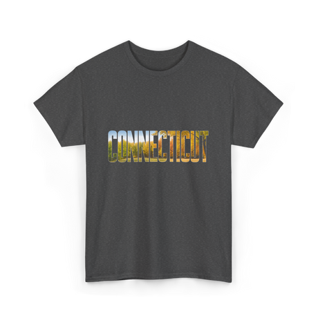 Connecticut Nature Landscape T-Shirt - Dark Heather