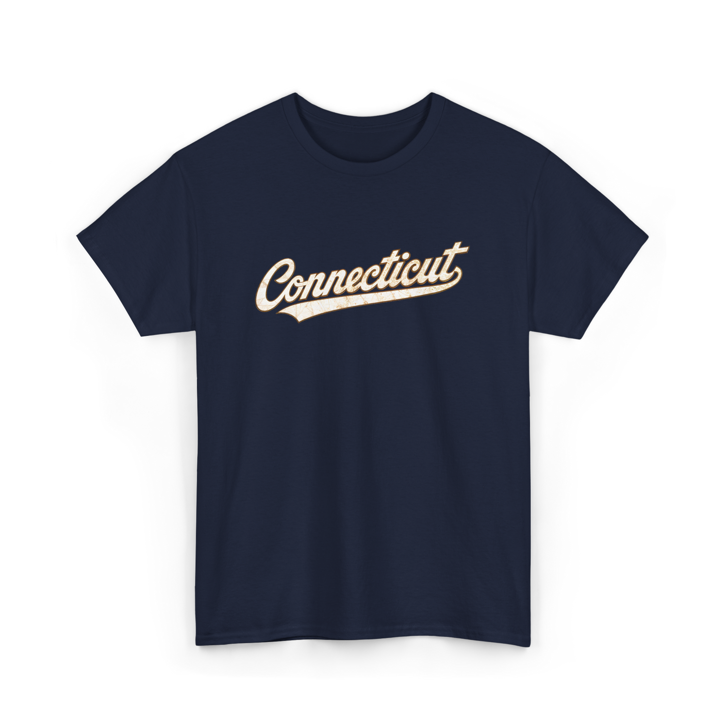 Connecticut Vintage Sports Connecticut T-Shirt - Navy