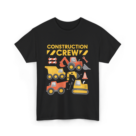 Construction Crew Construction T-Shirt - Black