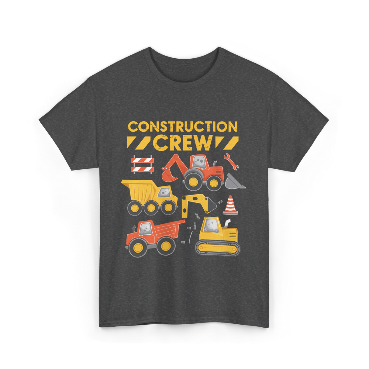 Construction Crew Construction T-Shirt - Dark Heather