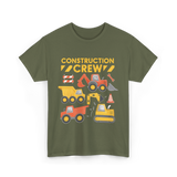 Construction Crew Construction T-Shirt - Military Green