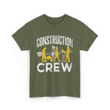 Construction Crew Construction Worker T-Shirt - Military Green