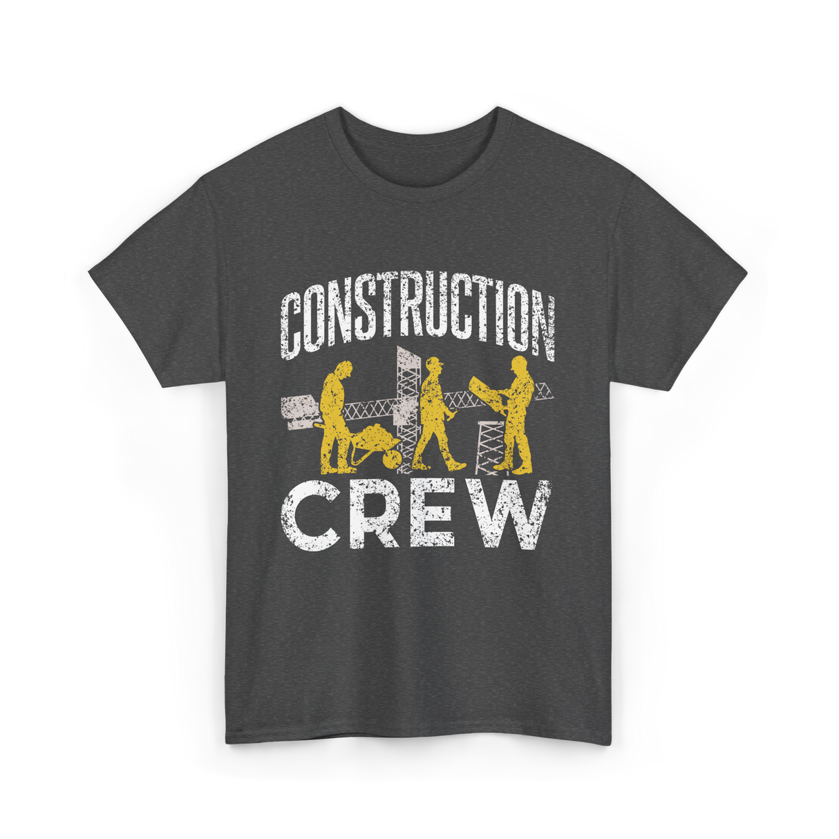 Construction Crew Construction Worker T-Shirt - Dark Heather