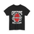 Contains Aftermarket Parts Heart T-Shirt - Black