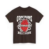 Contains Aftermarket Parts Heart T-Shirt - Dark Chocolate