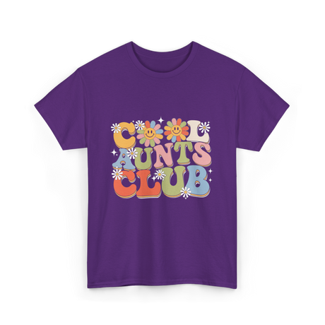 Cool Aunts Club Aunts Club T-Shirt - Purple