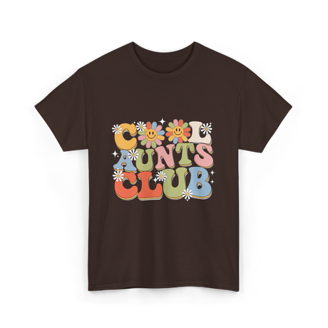 Cool Aunts Club Aunts Club T-Shirt - Dark Chocolate