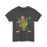 Cool Corn Dancing Corn T-Shirt - Dark Heather