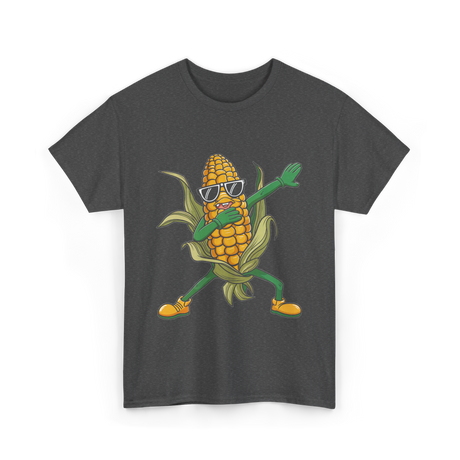 Cool Corn Dancing Corn T-Shirt - Dark Heather