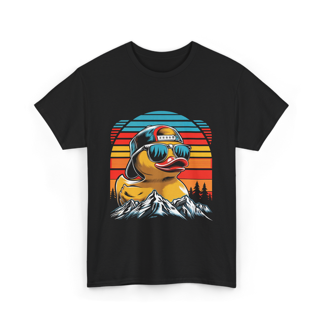 Cool Duck Sunglasses Duck Lover T-Shirt - Black