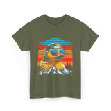 Cool Duck Sunglasses Duck Lover T-Shirt - Military Green