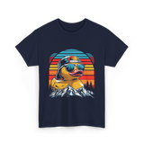 Cool Duck Sunglasses Duck Lover T-Shirt - Navy