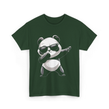 Cool Panda T-Shirt - Forest Green