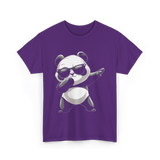 Cool Panda T-Shirt - Purple