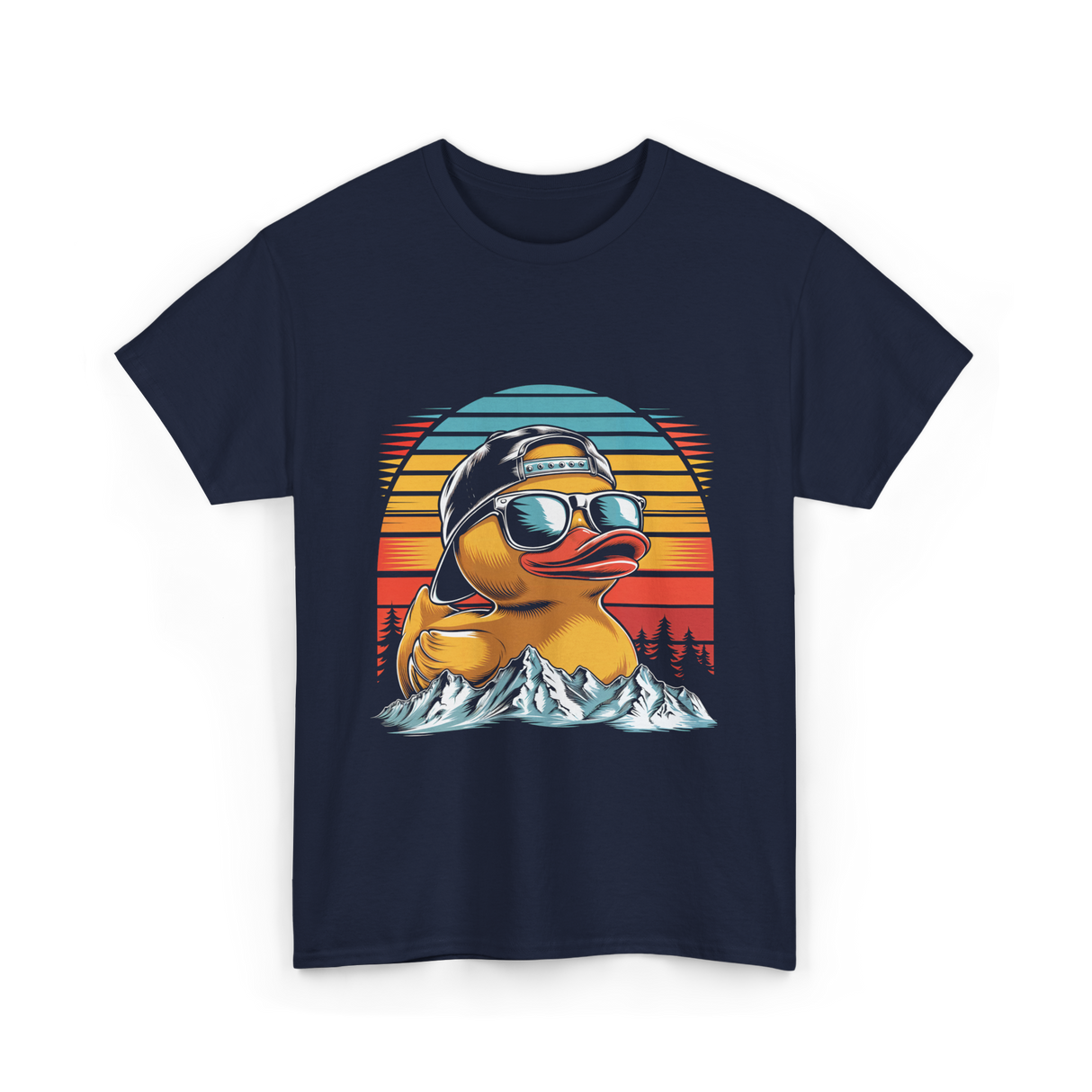 Cool Rubber Duck T-Shirt - Navy