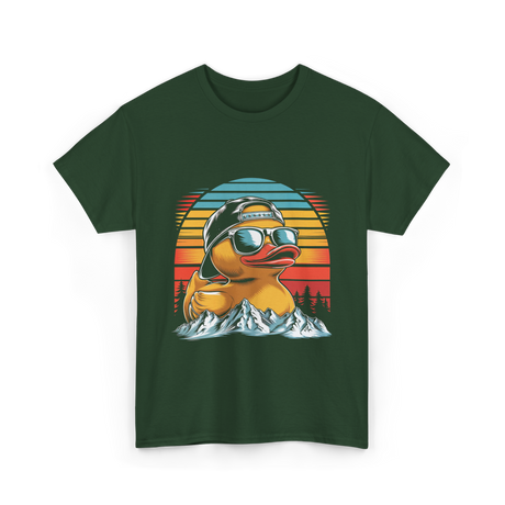 Cool Rubber Duck T-Shirt - Forest Green