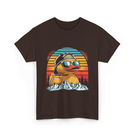 Cool Rubber Duck T-Shirt - Dark Chocolate