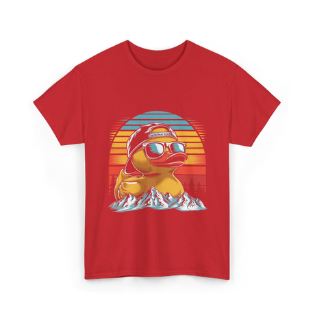 Cool Rubber Duck T-Shirt - Red