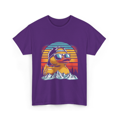 Cool Rubber Duck T-Shirt - Purple