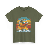 Cool Rubber Duck T-Shirt - Military Green