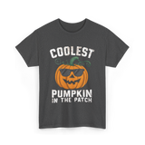 Coolest Pumpkin In The Patch Pumpkin T-Shirt - Dark Heather