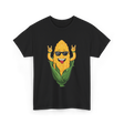 Corn On The Cob Corn Lover T-Shirt - Black