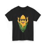 Corn On The Cob Corn Lover T-Shirt - Black