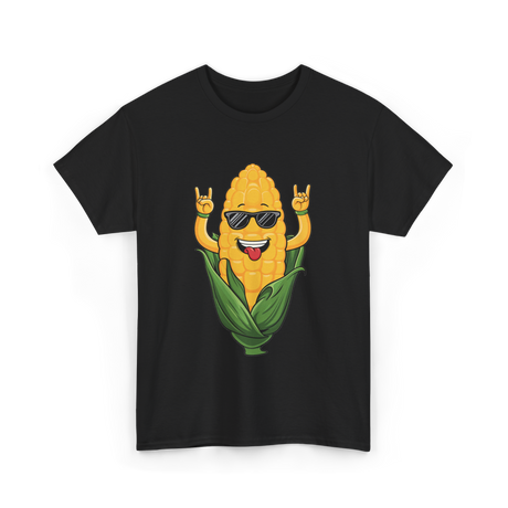 Corn On The Cob Corn Lover T-Shirt - Black