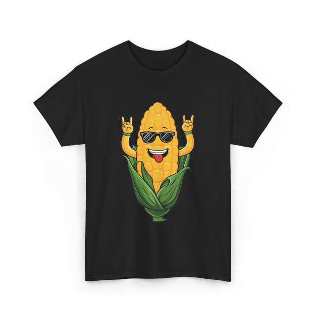 Corn On The Cob Corn Lover T-Shirt - Black