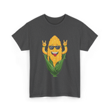 Corn On The Cob Corn Lover T-Shirt - Dark Heather