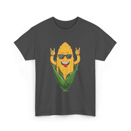 Corn On The Cob Corn Lover T-Shirt - Dark Heather