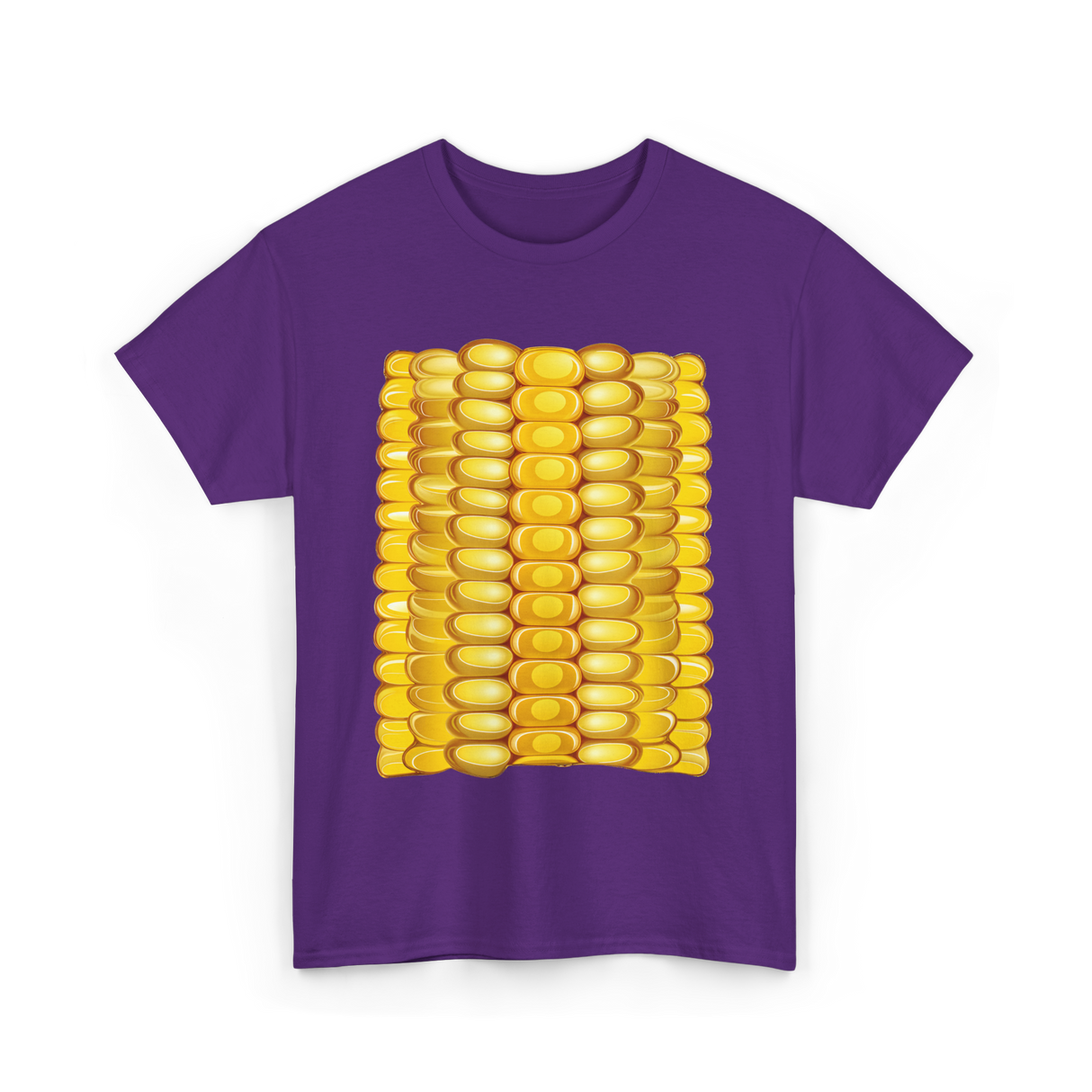 Corn on the Cob Corn T-Shirt - Purple