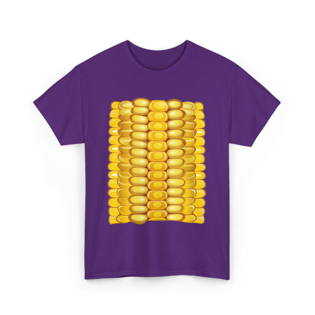 Corn on the Cob Corn T-Shirt - Purple