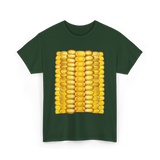 Corn on the Cob Corn T-Shirt - Forest Green